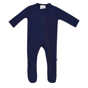 Kyte Baby Zippered Footie in Navy